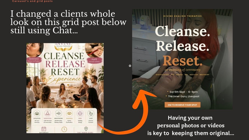 How to master branded grid posts and marketing using AI